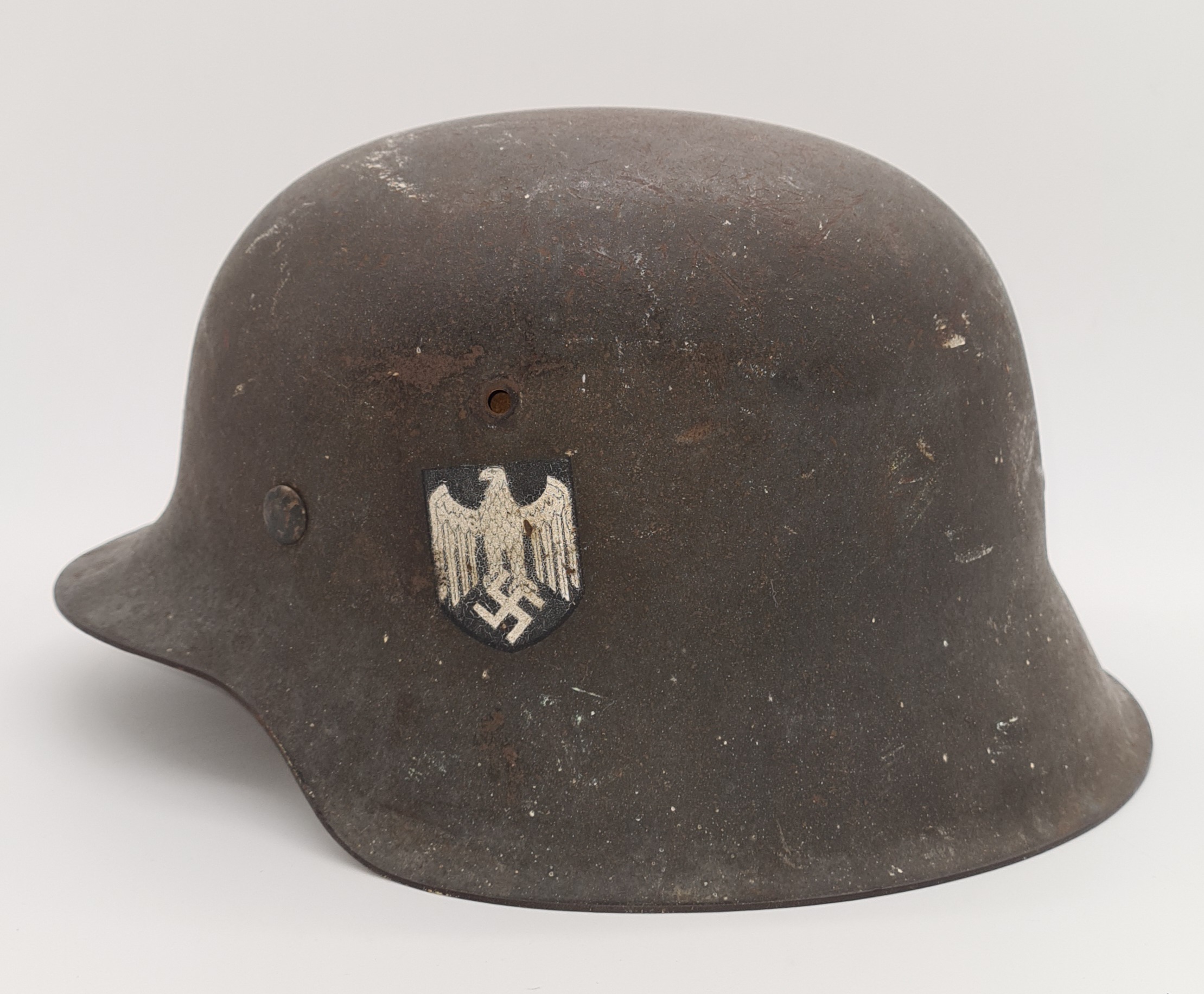 Single Decal Heer M42 helmet - Panzertruppe Collectables