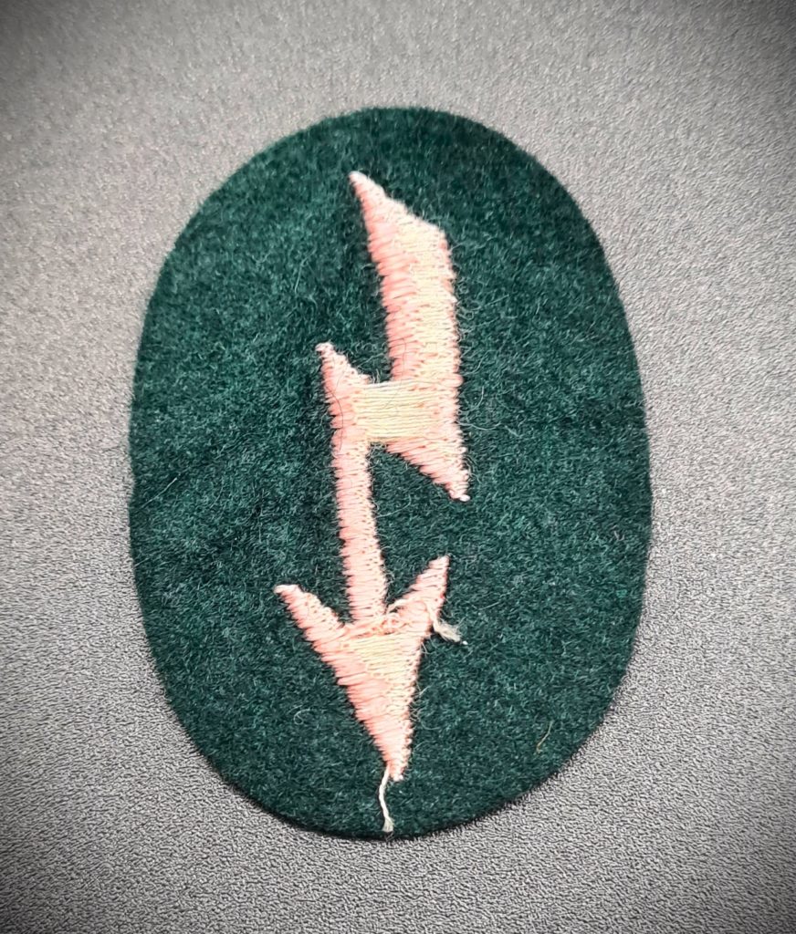 Panzer Signals Blitz Patch - Panzertruppe Collectables